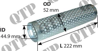 thumbnail of Air Filter 165 168 188 50B Inner