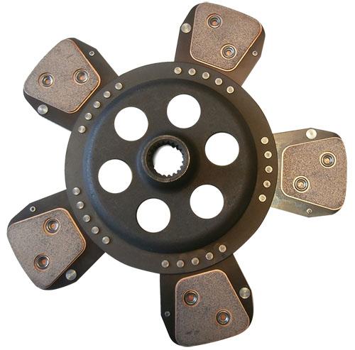 331.0157.10, Clutch Plate 365 390 12" Ceramic Rigid QTP