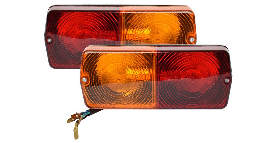 1759, Rear Marker Lamp 12v Tapered QTP