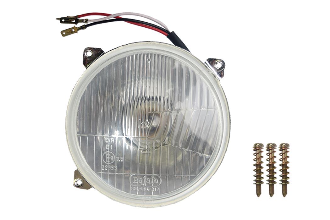 1829499E, Head Lamp RH c/o Bulb & Loom For European Driving RH Dip QTP