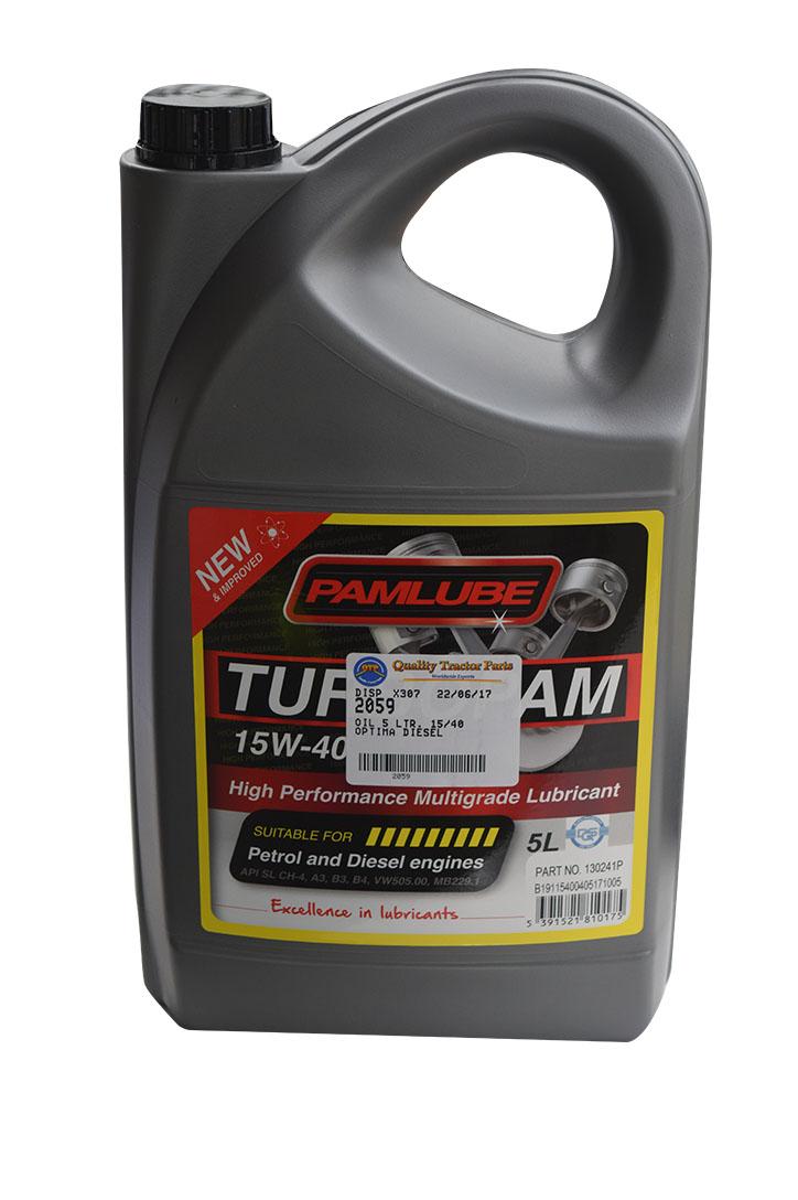 2059, Oil 5 Ltr. 15/40 Optima Diesel QTP