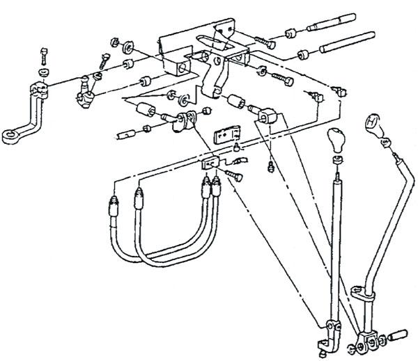 thumbnail of Bush Ford 10s Gear Shift Shaft Q Cab 85-