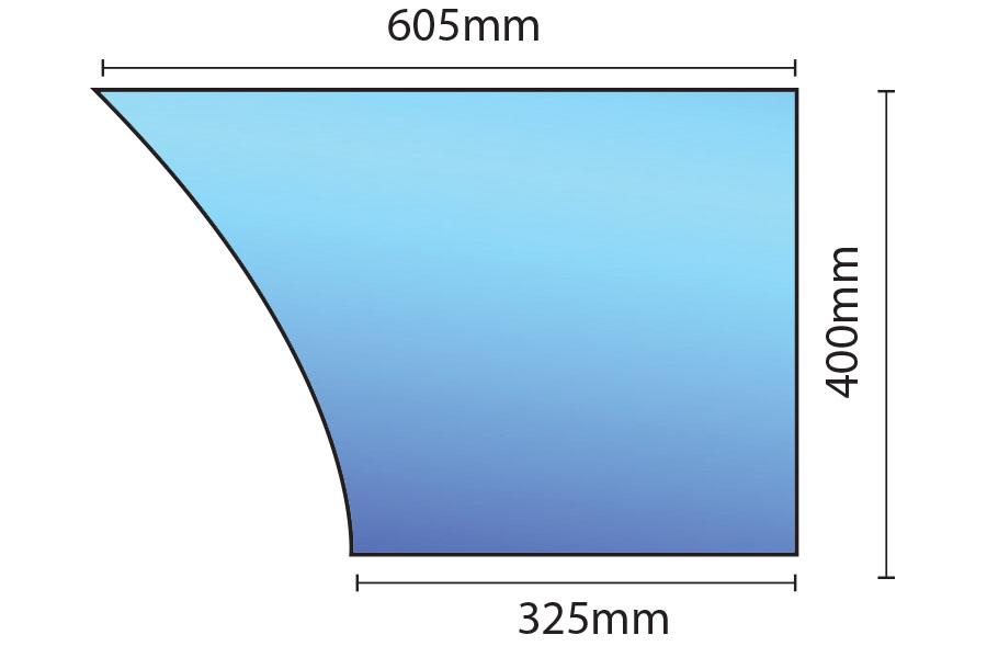 thumbnail of Glass 300 Short Bottom Door