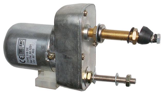 2492, Wiper Motor 12 Volt 110Â° Small Tapered Shaft QTP