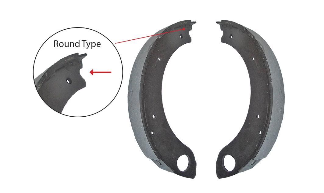 thumbnail of Brake Shoe Ford 2000 3000 3600 3610 - Round