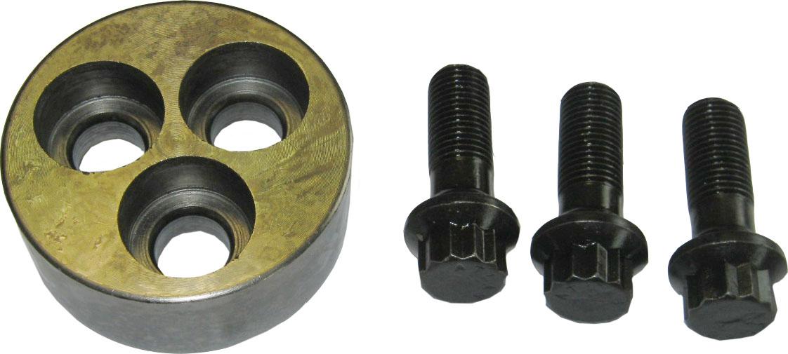 3242T001K, Crankshaft Block Front c/o Bolts QTP