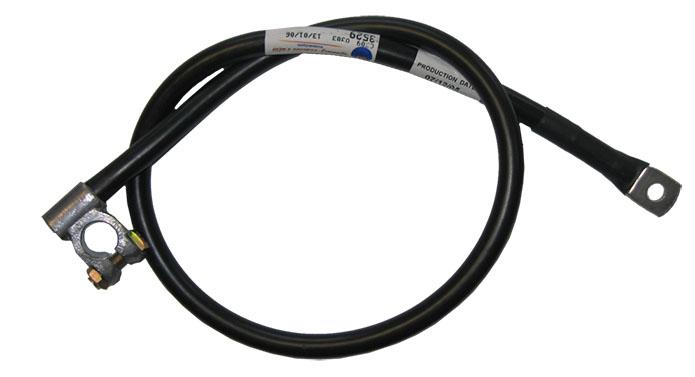 3529, Battery Cable 900mm Negative 50mm - Black QTP