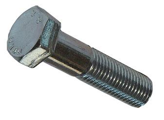 353643, Bolt 5/8" x 5 1/2" UNF Zinc Plated QTP