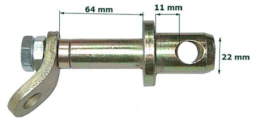 thumbnail of Implement Pin Levelling Fork to Lift Arm TE20