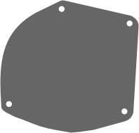 37556123, Water Pump Plate Back 203 QTP