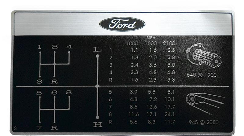 thumbnail of Decal Ford 2000 - 6600's