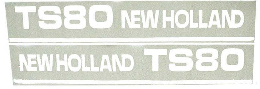 82016582, Decal New Holland TS80 - Set QTP