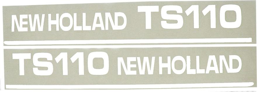 41982, Decal New Holland TS110 - Set QTP