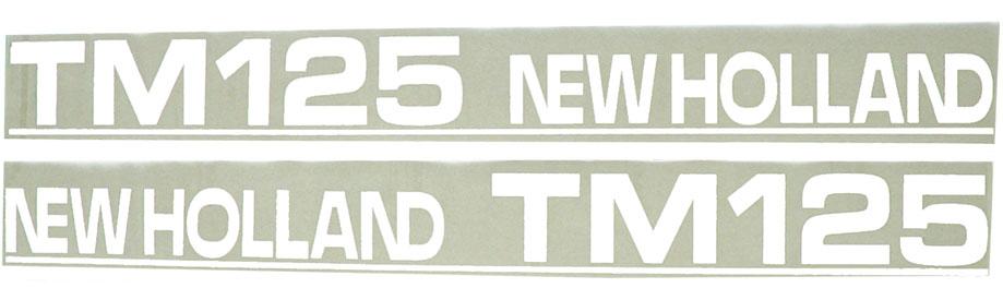 thumbnail of Decal New Holland TM125 - Set Old Type