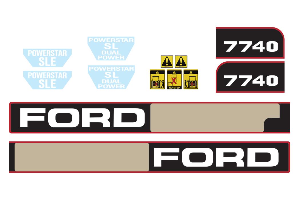 thumbnail of Decal Kit Ford 7740