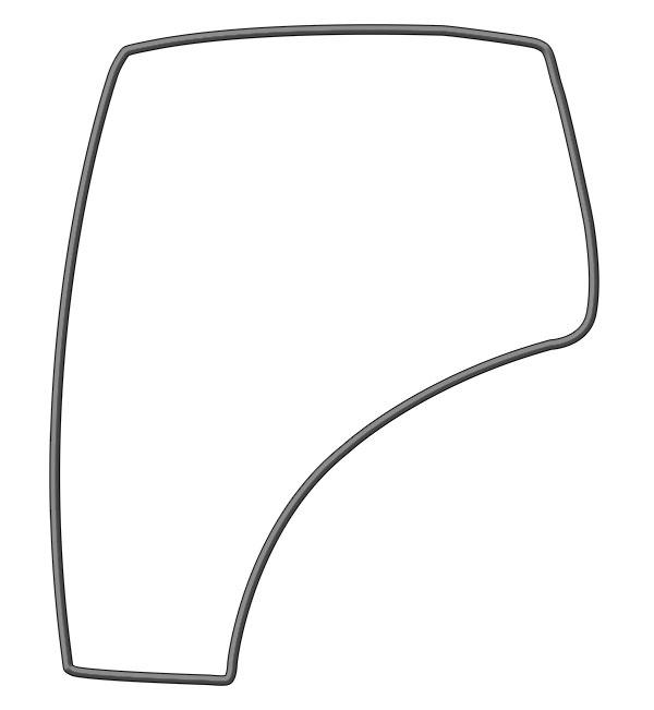 thumbnail of Weather strip Door Ford New Holland T6.120