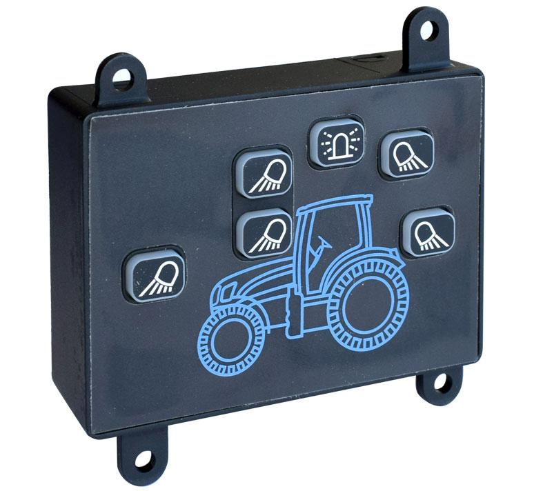 43642, Light Control Panel New Holland T6 T6000 T7 QTP