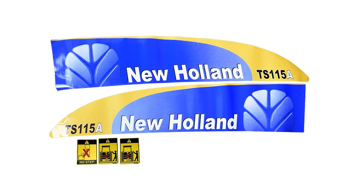 thumbnail of Decal New Holland TS115A