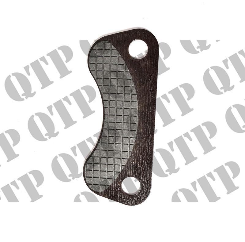 44239, Handbrake Pad Ford New Holland TM125 - TM165 - TS100A - TS135A T6.120 - T6.180 Case Maxxum 100 - 155 MXM125 - 165 2 Sided QTP