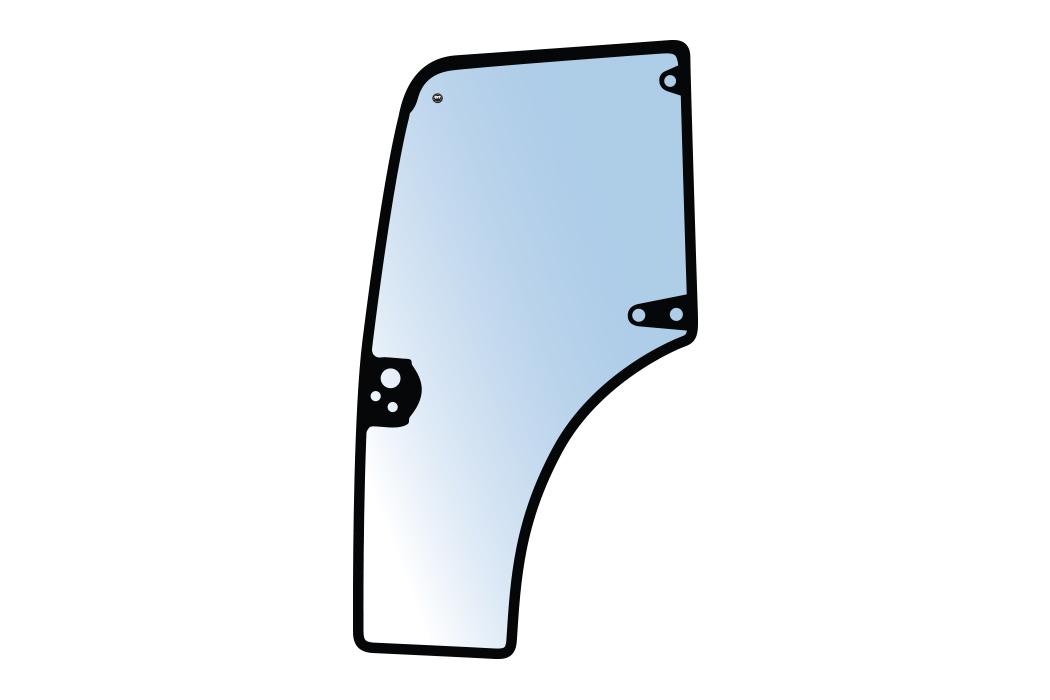 87301768, Door Glass LH New Holland T4 T4000 QTP