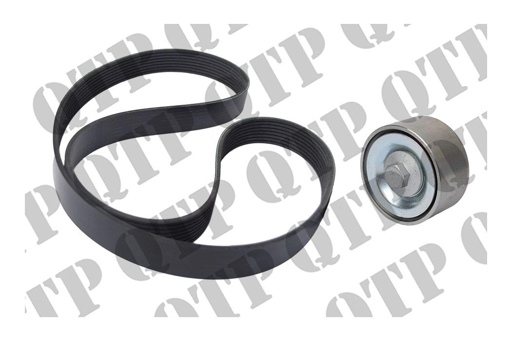 5802350473, Fan Belt FEAD New Holland TLA T4 T5 Case JX JXU JX 8PK1381 Alternator Belt QTP