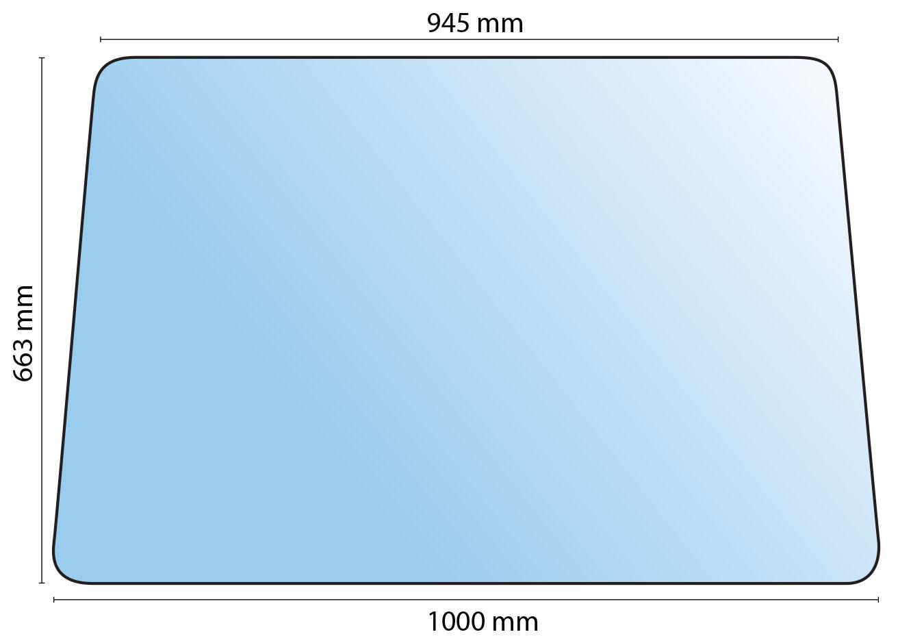 S10145, Glass IHC 84 Rear Window QTP