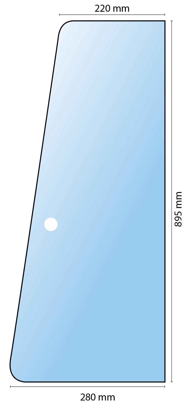 thumbnail of Glass IHC XL Front Section Door