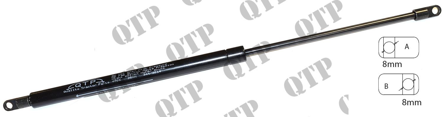 4705, Gas Strut Fiat -250N -Rear Window QTP