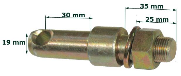 4710, Implement Pin David Brown - 5/8" UNF QTP