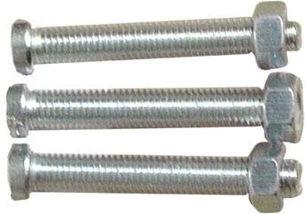 51054, M5x35mm Socket Fixing Nut & Bolt - SET 3 QTP