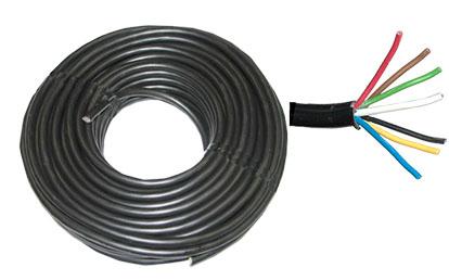 51164, Core Cable 7 (6x1 1x2mm) Trailer Cable 10mtr QTP