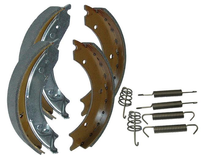 51294, Brake Shoe Set 10" 4 pieces 250 x 40 A/Rev QTP