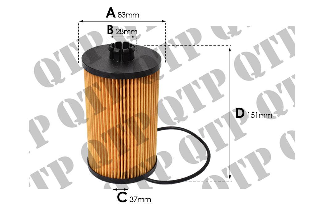 thumbnail of Oil Filter Deutz Agro Plus 75-95