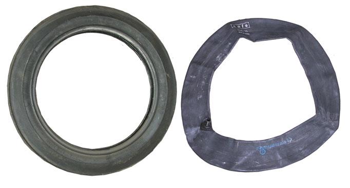 51831, Tyre & Tube 400 x 19 TE 20 QTP