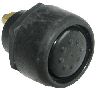 51897, Push Button Switch Plastic c/w QTP