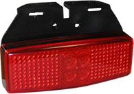 51928, Side Marker Lamp LED C/W Bracket Red 12/24V QTP