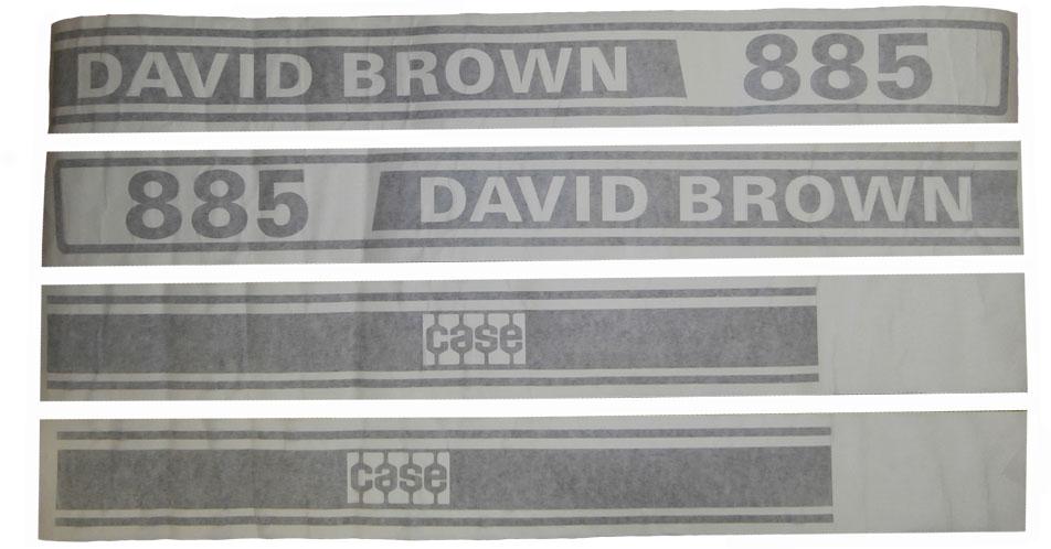 20/860-81, Decal Kit David Brown 885 QTP