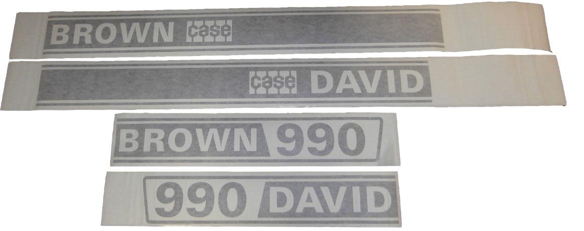 20/860-82, Decal Kit David Brown 990 QTP