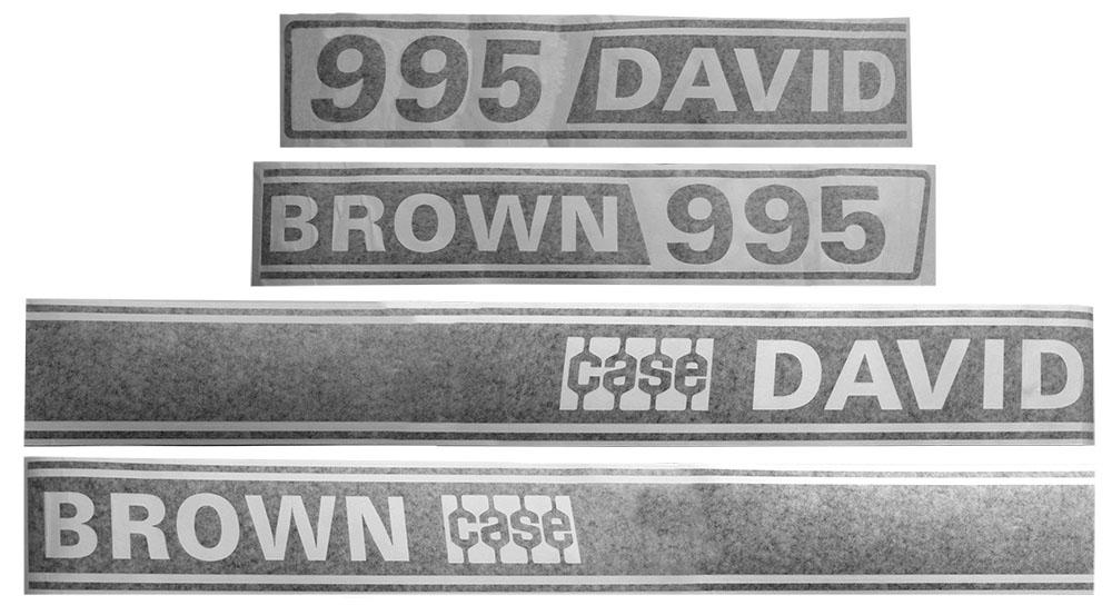 thumbnail of Decal Kit David Brown 995