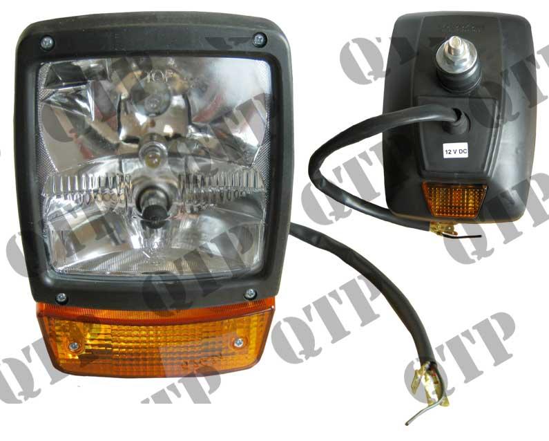 52621, Head Lamp JCB New Type QTP