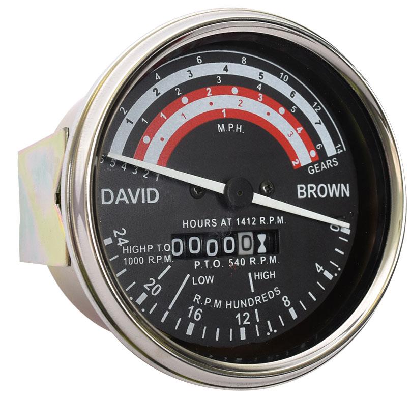 thumbnail of Rev Counter Clock David Brown