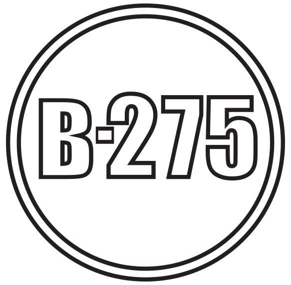 52689, Decal IHC B275 Round QTP