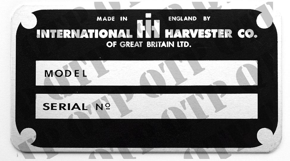 52766, Tractor Badge IHC B275 QTP