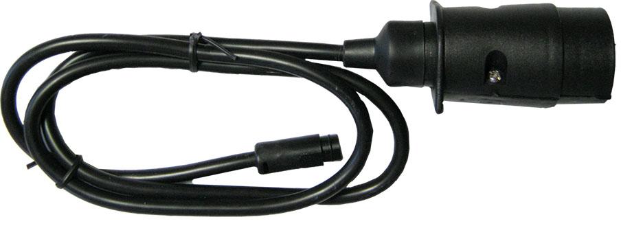 53248, Cable 1 Metre C/O Trailer Plug For LED Lamps QTP