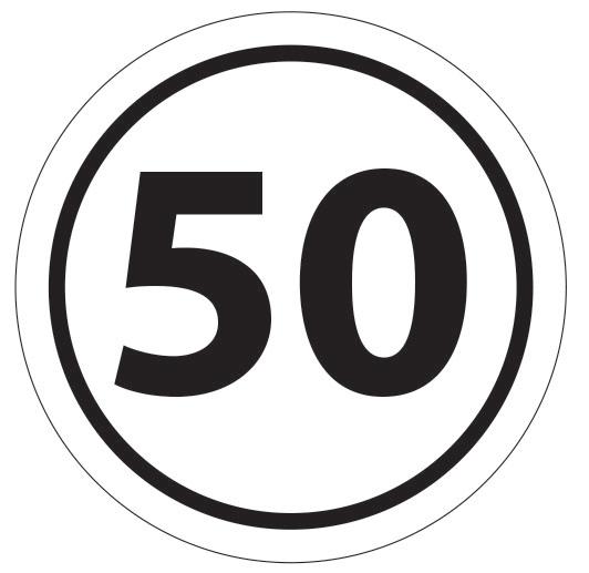 thumbnail of Decal 50 Kmph