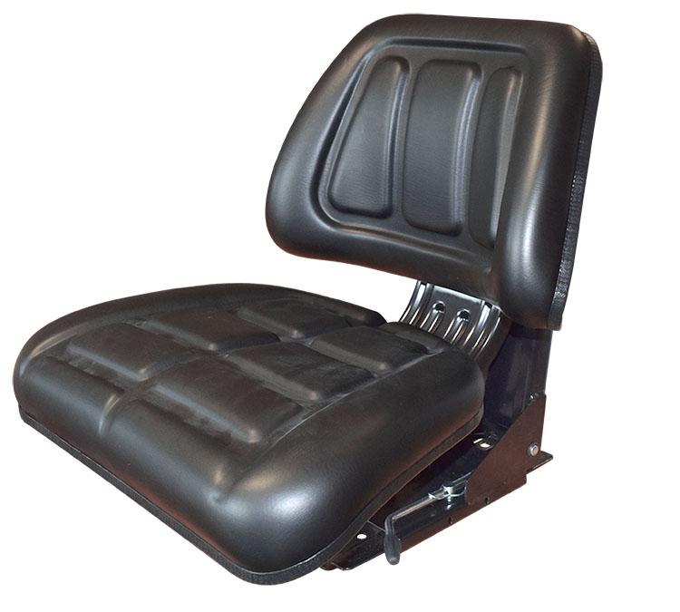 Seat-Range, Seat Black Flat Back Sliding Base QTP