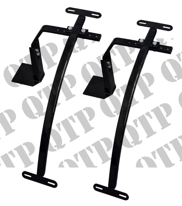 53899, Mudguard Mounting Bracket Pair To Suit Wide QTP