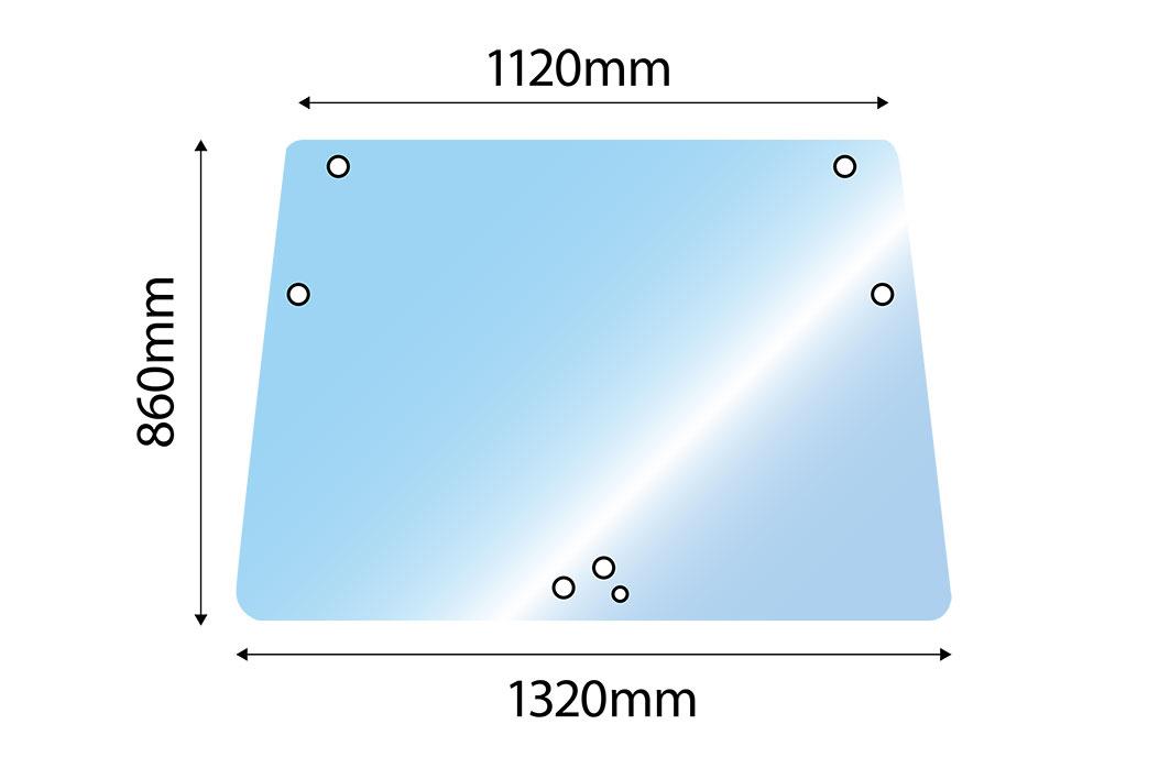 21/4000-108, Windscreen Deutz Agrotron 4 6 M MKIII QTP