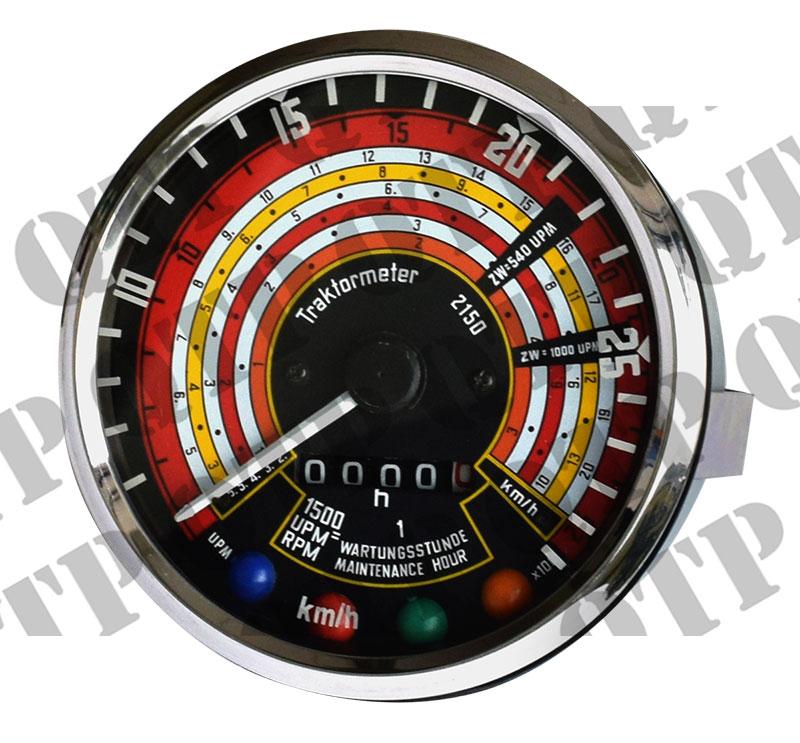 54667, Rev Counter Clock Deutz 05-06 Series 2500 RPM QTP