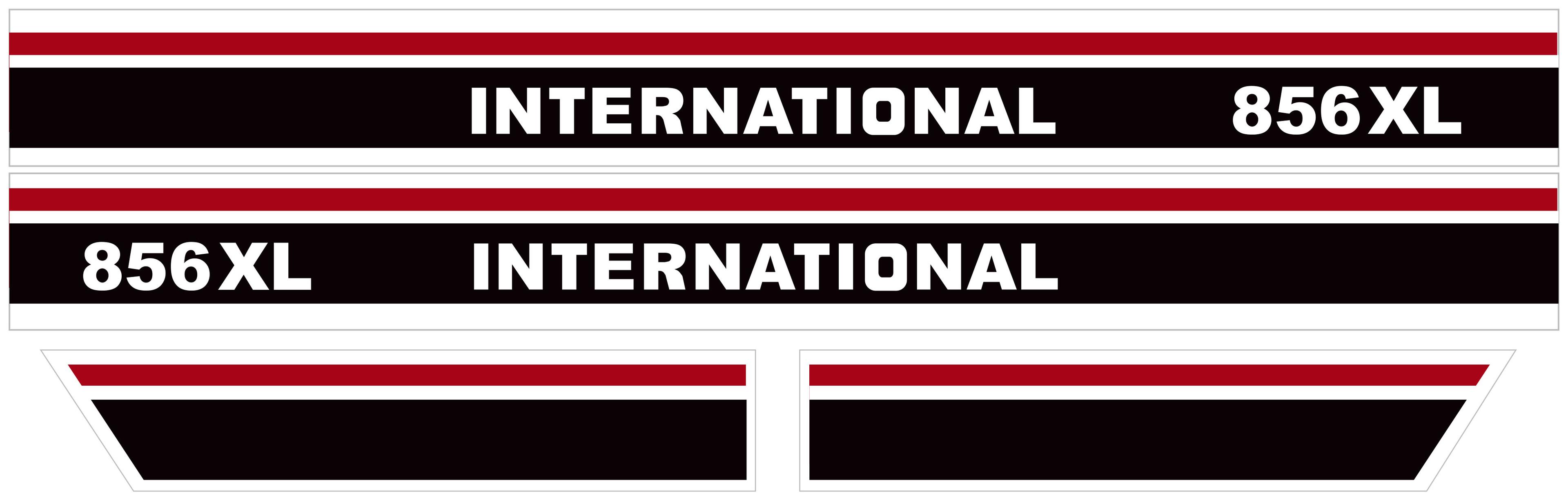 1092002R1, Decal Kit 856XL International QTP